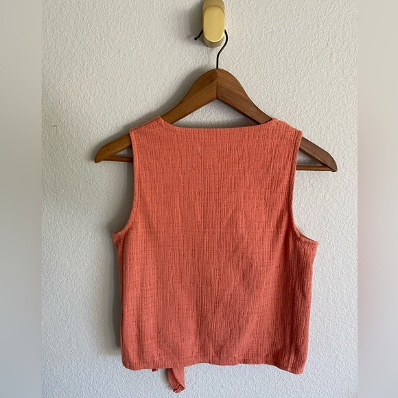 Madewell Texture & Thread Tie Wrap Tank - XS - Picture 2 of 10
